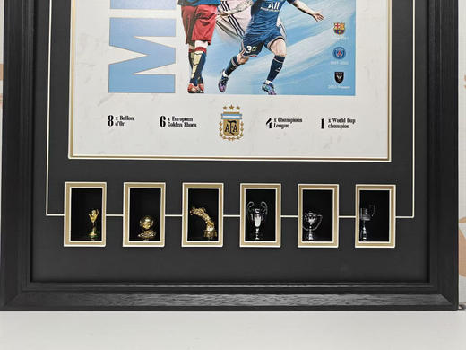 收藏系列 梅西 纪念装饰画（非亲签） 商品图2