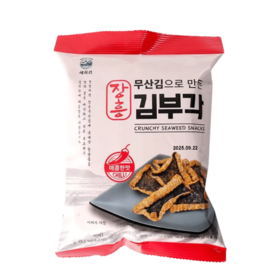 福乐正 海苔脆饼辣味45g 세화김 김부각매콤한맛45g