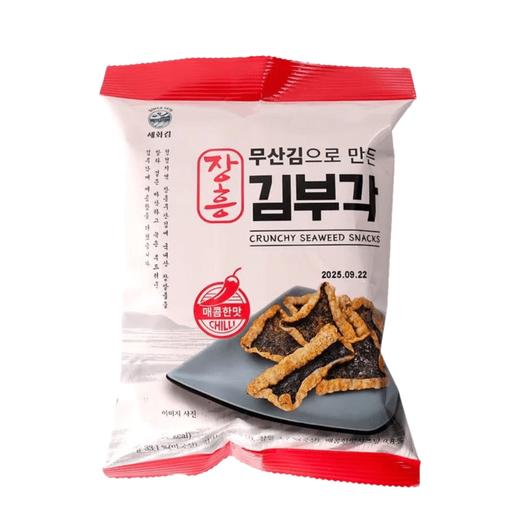 福乐正 海苔脆饼辣味45g 세화김 김부각매콤한맛45g 商品图0