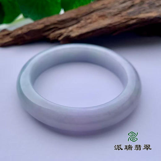 派瑞翡翠 翡翠手镯 糯种 绿色 商品图2