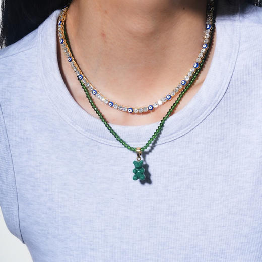 北京仓｜CRYSTAL HAZE-Serena-邪恶之眼 项链［挪威设计师］ 商品图6