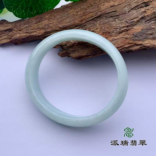 派瑞翡翠 翡翠手镯 糯种 绿色 商品图2