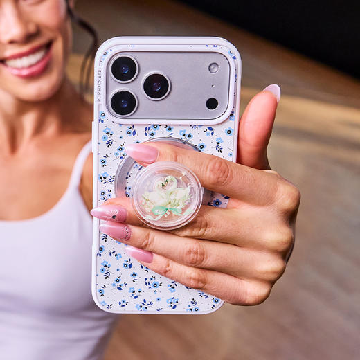 【芭蕾舞房】优雅天鹅湖 POPGRIP泡泡骚手机粘贴式气囊支架 Graphic平面系列 蝴蝶结 商品图1