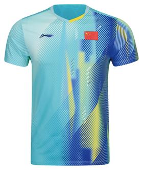 李宁乒乓球系列国家队同款比赛上衣AAYW005-2