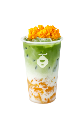 溏心金菌子.抹茶 500ml（滋味茶院）