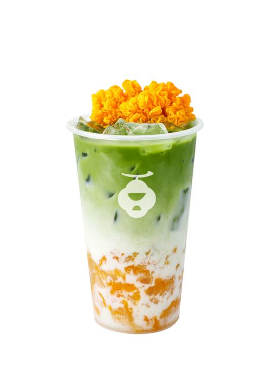 溏心金菌子.抹茶 500ml（滋味茶院） 商品图0