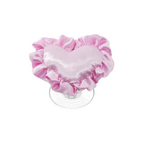 【芭蕾舞房】爱心枕头 POPGRIP泡泡骚手机粘贴式气囊支架 Popout异形系列 Plush毛绒系列 粉色