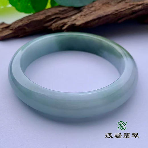 派瑞翡翠 翡翠手镯 糯种 绿色 商品图1