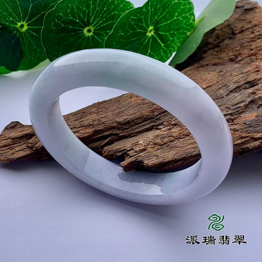 派瑞翡翠 翡翠手镯 糯种 绿色 商品图0