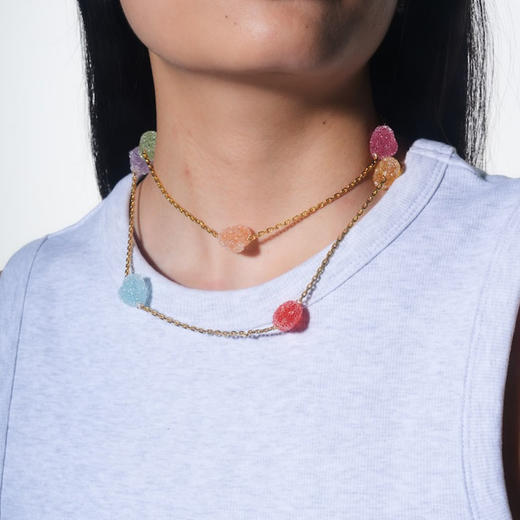 北京仓｜CRYSTAL HAZE-Jelly Heart-多彩爱心 项链［挪威设计师］ 商品图5