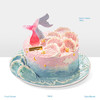【粉色海洋】闪着夕阳 那心动的时间被你拉长 慕斯夹心蛋糕 商品缩略图0