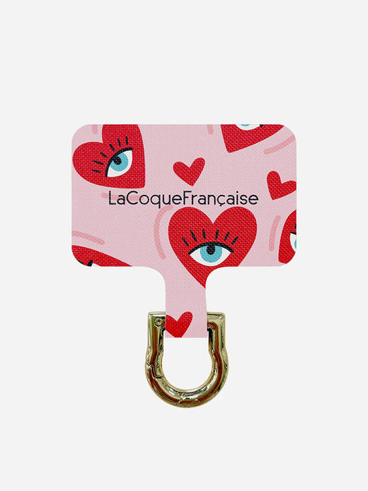 北京仓｜La Coque Française-爱心 眼睛 手机链连接片［法国设计师］ 商品图0