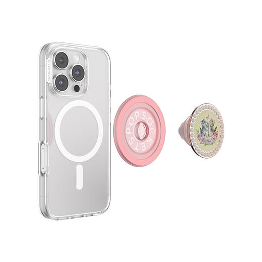 【芭蕾舞房】珍珠小猫·MagSafe圆啪嗒 MAGSAFE磁吸手机气囊支架 Round圆啪嗒系列 萌宠 商品图3
