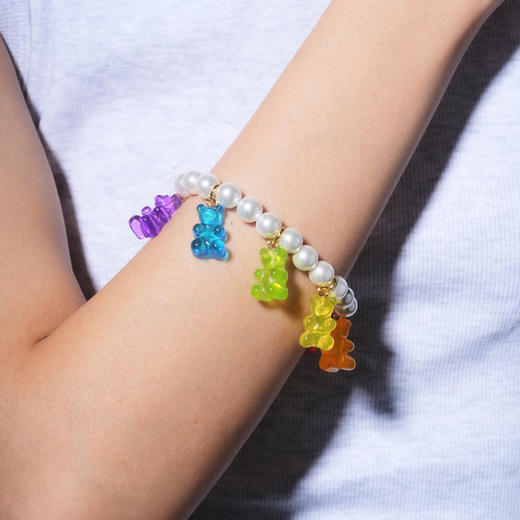 北京仓｜CRYSTAL HAZE-Juanita-多色小熊 手链［挪威设计师］ 商品图2