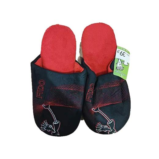 趣味卡通棉拖鞋男款2025新款秋冬家居室内保暖防滑静音情侣 商品图1