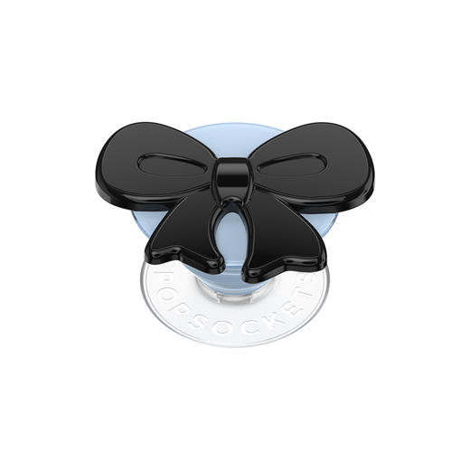 【芭蕾舞房】精巧蝴蝶结 · 蓝黑 POPGRIP泡泡骚手机粘贴式气囊支架 Popout异形系列 商品图0