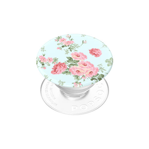 【芭蕾舞房】碎花壁纸·粉蓝 POPGRIP泡泡骚手机粘贴式气囊支架 Graphic平面系列 植物花卉 商品图0