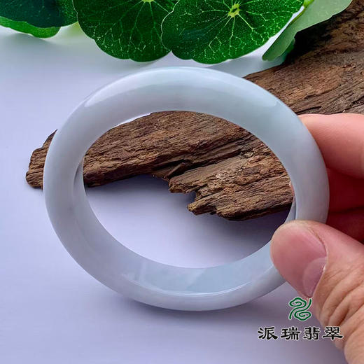 派瑞翡翠 翡翠手镯 糯种 绿色 商品图1