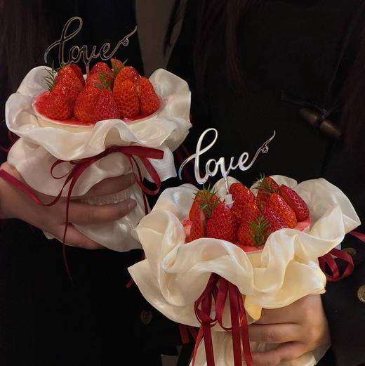情人节—草莓花束 商品图0