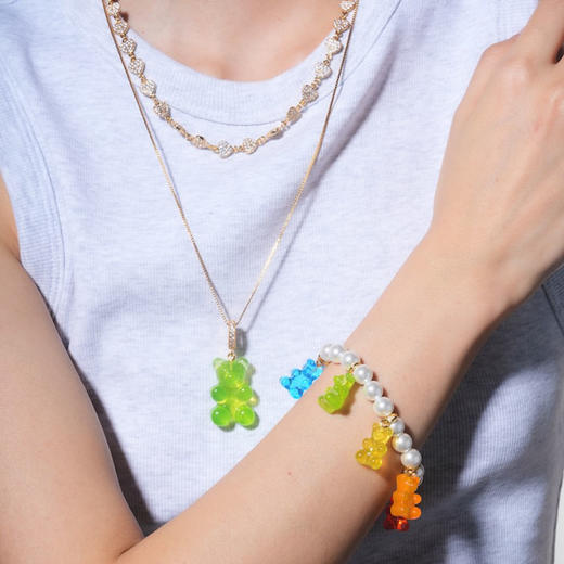 北京仓｜CRYSTAL HAZE-Habibti-金色 锆石 爱心 项链［挪威设计师］ 商品图7