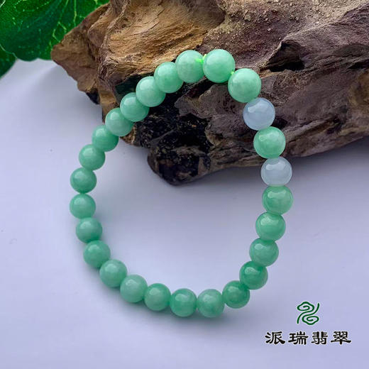 翡翠珠链 派瑞翡翠 绿色 紫色 商品图3