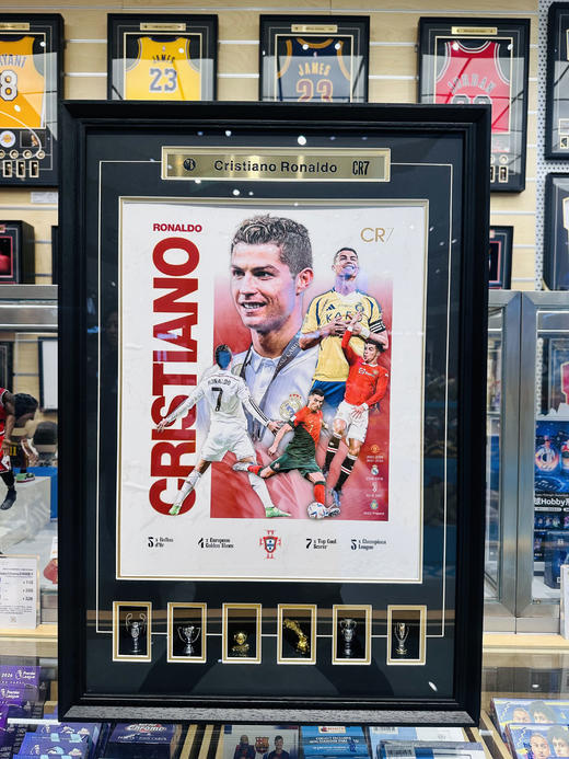 收藏系列 C罗 纪念装饰画 （非亲签） 商品图3