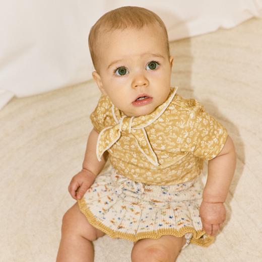 Misha Puff 26SS新品 宝宝儿童春夏有机棉T恤上衣长裤短裙连体服 商品图2