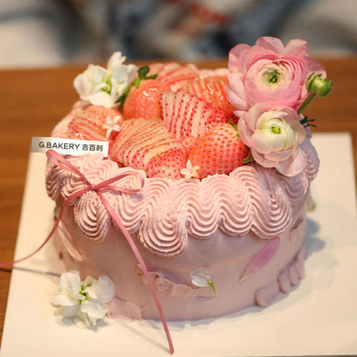 【轻甜蛋糕】粉云摇 商品图0