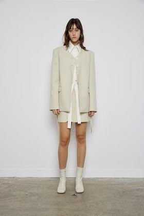 异形西服袋小半裙