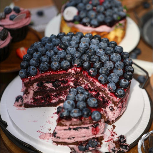 【轻甜蛋糕】蓝莓多多 商品图0
