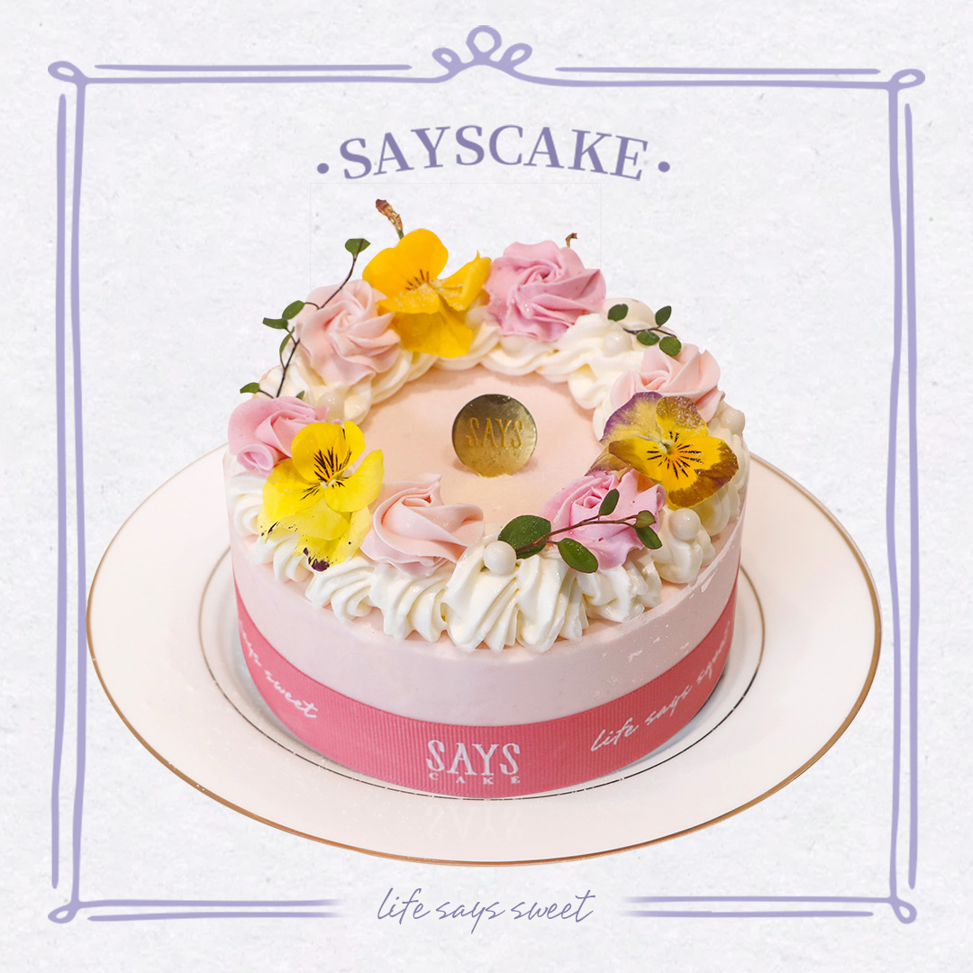 【预定】微风玫瑰慕斯戚风 Breeze Rose Mousse Chiffon