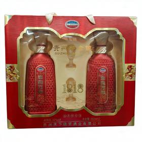富贵万年1818开窗礼盒52度 500ml*2瓶/提