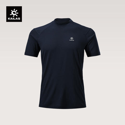 KAILAS凯乐石 XM1男款美丽诺羊毛高圆领T恤  KG2537197 商品图0