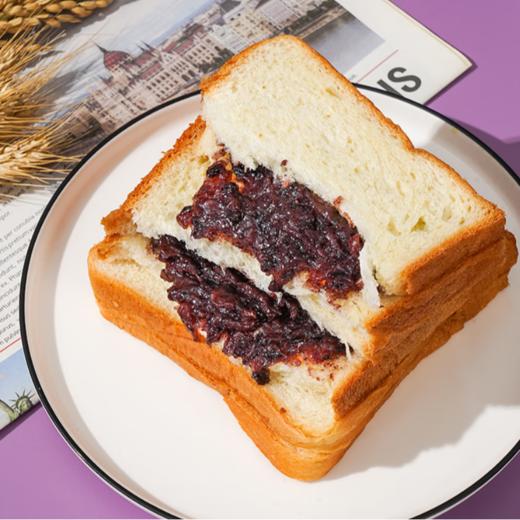 莫拉菲 糯心紫米面包90g 早餐代餐 商品图4