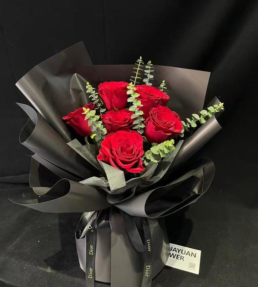 6支高原红玫瑰【GA】 商品图0
