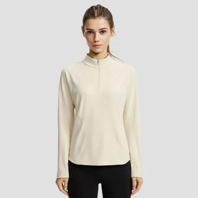 DST WOMEN’S TRAINING吸湿速干女士半拉链长袖针织衫