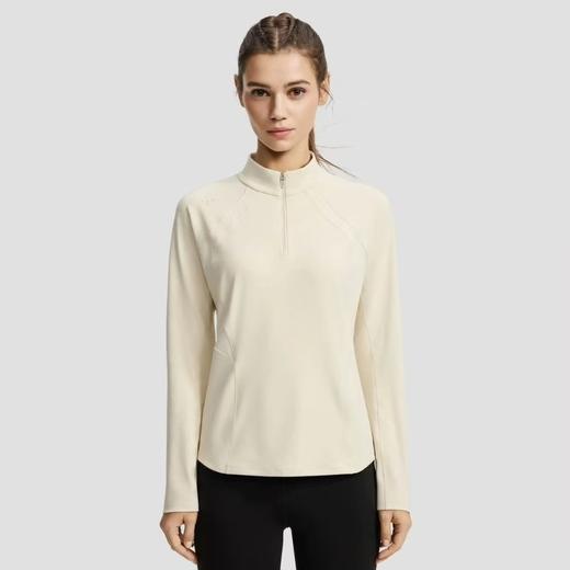 DST WOMEN’S TRAINING吸湿速干女士半拉链长袖针织衫 商品图0