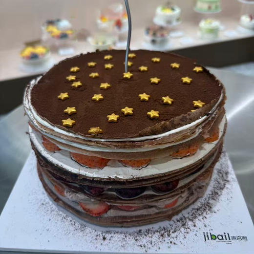 【轻甜蛋糕】巧克力千层蛋糕 商品图0