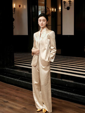 STJING×凯喜雅|长江赋对襟开衫外套