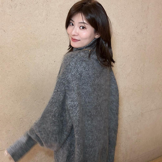 【特价不退换】【预售7天】良木礼绵高领山羊绒上衣（3678） 商品图0