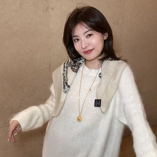 【特价不退换】【预售7天】良木礼山羊绒上衣（3461） 商品图1