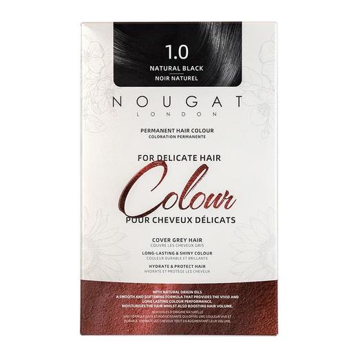 敦集 植物染发 1.0自然黑色 170ml/盒 商品图0