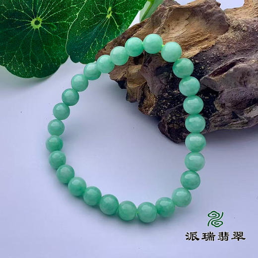 翡翠珠链 派瑞翡翠 绿色 商品图2