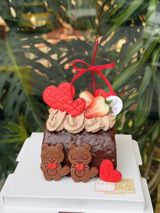 情人节树桩蛋糕（不包配送） 商品图0