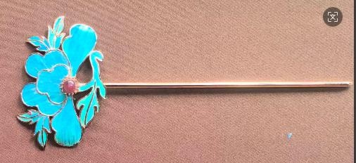 花丝镶嵌 （点翠花簪） 商品图0