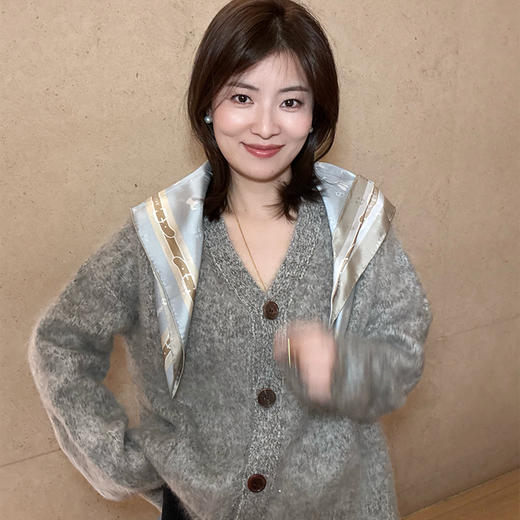 【特价不退换】【预售7天】良木礼山羊绒开衫（3676） 商品图3