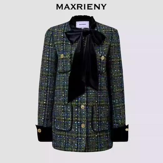 玛克门店发货：MAXRIENY法式复古外套女MF86JA510 商品图1