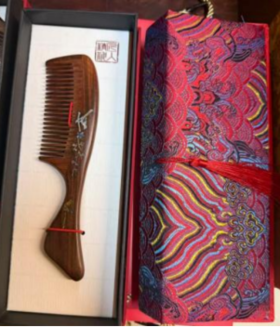 雀跃梳子 （中柄）