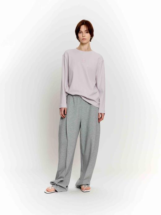 坑条长袖T 商品图0