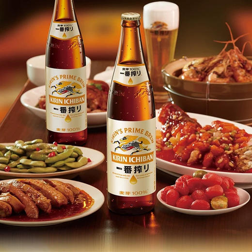 麒麟 一番榨11.0°P麦芽100%啤酒 600ml/1瓶/6瓶/12瓶 商品图1